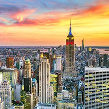 Manhatten skyline