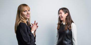 Rebecca Love (King's 2015) and Andrea Berchowitz