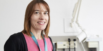 Female researcher