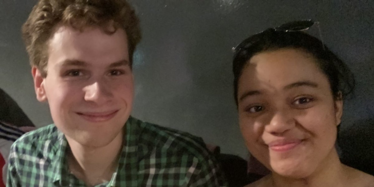 Edward Campbell with Aditi Rai Sia Mei Ann