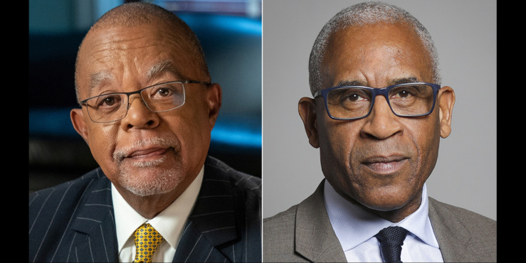 Harvard Professor Henry Louis Gates Jr. and Lord Simon Woolley