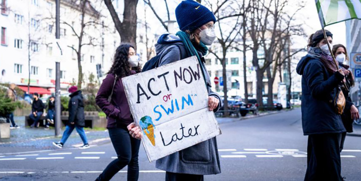 Climate protest