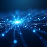 Lights in space quantum computing