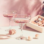rose and chocolate