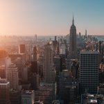 Photo of NYC skyline