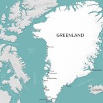 A map of Greenland