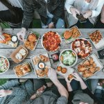 Lunch table