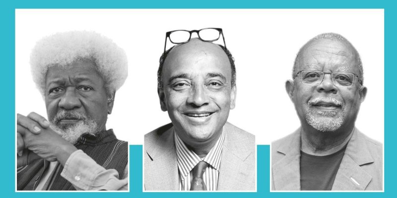 Professor Wole Soyinka, Professor Kwame Anthony Appiah and Professor Henry Louis Gates Jr