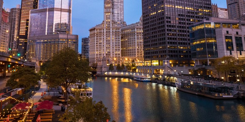 Photo of Chicago skyscrapers