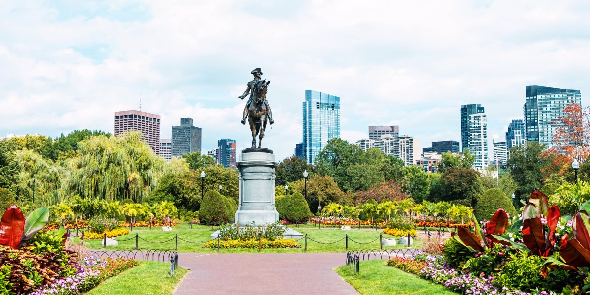 Photo of statue in Boston, MA