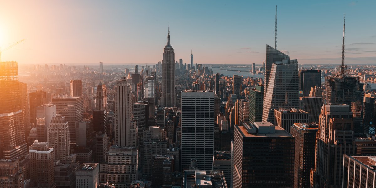 Photo of NYC skyline