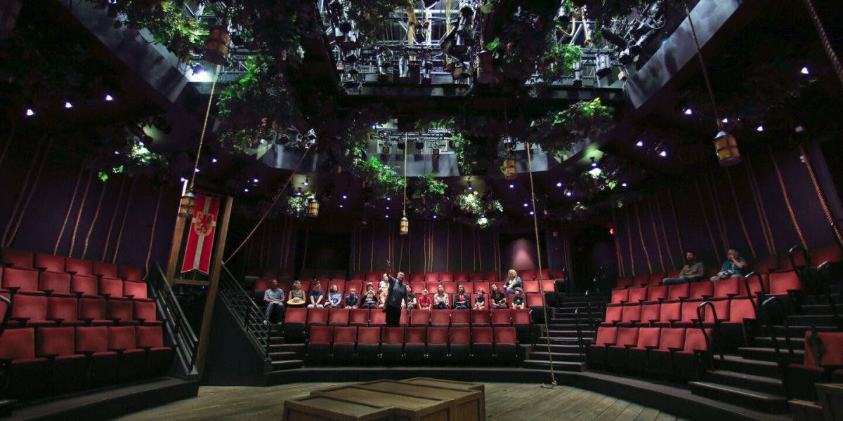 Inside the Old Globe
